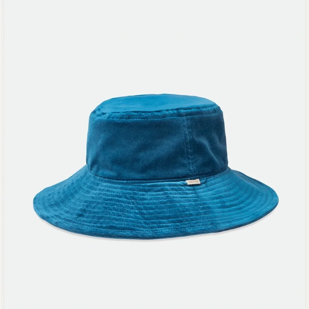 NWOT Brixton Dylan Blue Bucket Hat - Picture 1 of 10